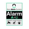 Best Alarm System sticker